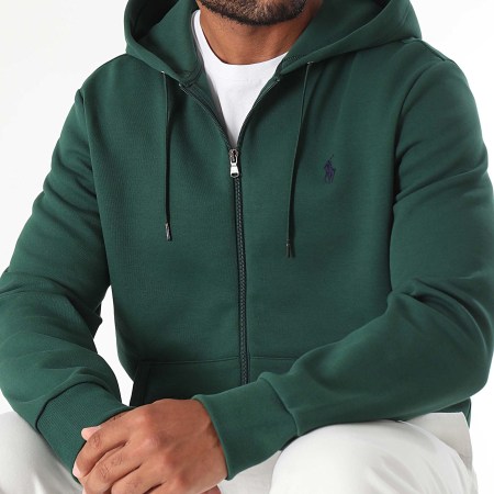 Polo Ralph Lauren - Original Player Hooded Zip Sweat Donkergroen