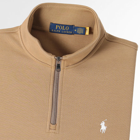 Polo Ralph Lauren - Originele Player Beige Zip Sweat Top