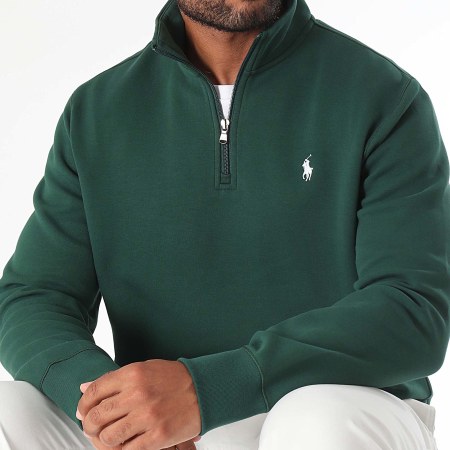 Polo Ralph Lauren - Original Player Sweatshirt met rits Donkergroen