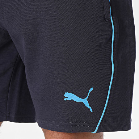 Puma - Short Jogging Manchester City FC Casuals 777568 Bleu Marine