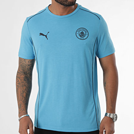 Puma - Manchester City Casuals T-shirt 777569 Lichtblauw