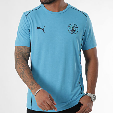 Puma - Manchester City Casuals T-shirt 777569 Lichtblauw