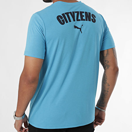 Puma - Camiseta Manchester City Casuals 777569 Azul claro