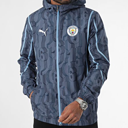 Puma - Rompevientos Manchester City Prematch 777580 Azul Gris