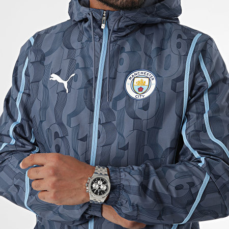 Puma - Rompevientos Manchester City Prematch 777580 Azul Gris