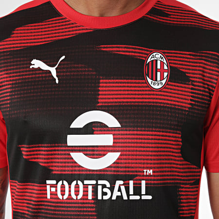 Puma - AC Milan Voetbal Jersey Voor Altijd 777712 Zwart Rood