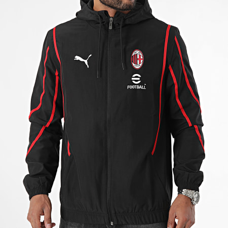 Puma - AC Milan Prematch Windjack 777716 Zwart Rood