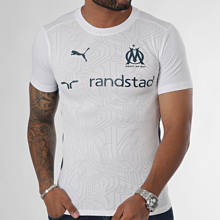 Puma - Maglia da allenamento OM 778218 Bianco