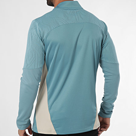 Puma - OM Training 1/4 Zip Cuello con cremallera Sudadera 778222 Azul claro