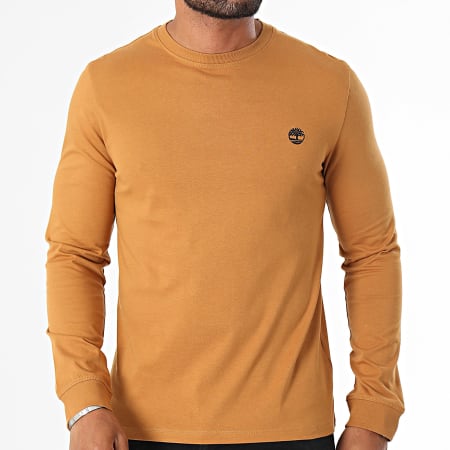 Timberland - T-shirt met lange mouwen A2BQ3 Camel