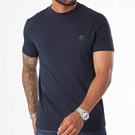 Timberland - Tee Shirt A2BPR Bleu Marine