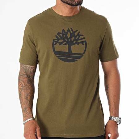 Timberland - A2C2R Camiseta verde caqui