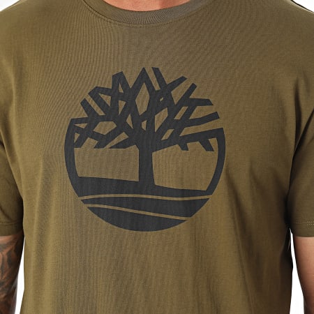 Timberland - A2C2R Khaki Groen T-shirt