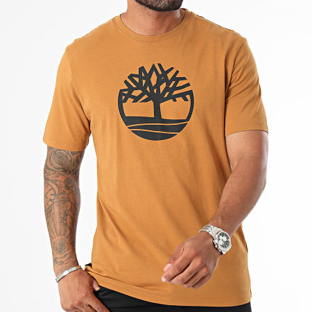 Timberland - Tee Shirt A2C2R Camel