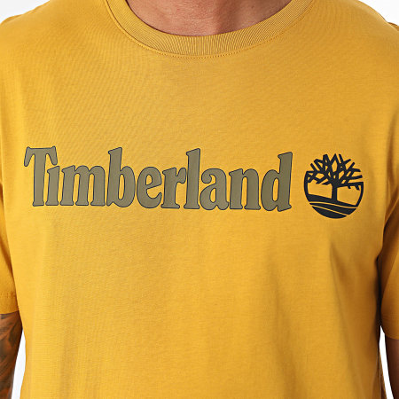 Timberland - Camiseta A5UPQ Amarillo Mostaza