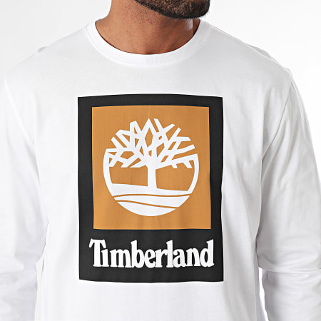 Timberland - A5VBB Lange Mouw Tee Wit