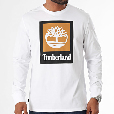 Timberland - A5VBB Lange Mouw Tee Wit