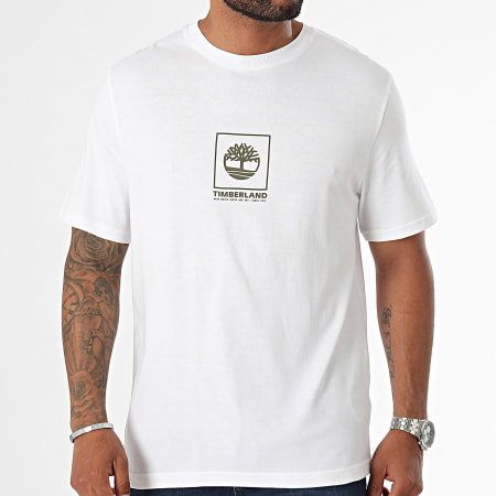 Timberland - A6X8E Wit T-shirt