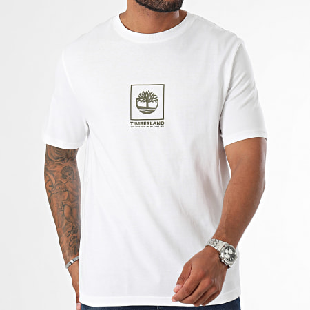 Timberland - A6X8E Wit T-shirt