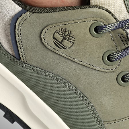 Timberland - Zapatillas Greenstride Motion 6 Low Lace A6A3M Nubuck Verde Oscuro