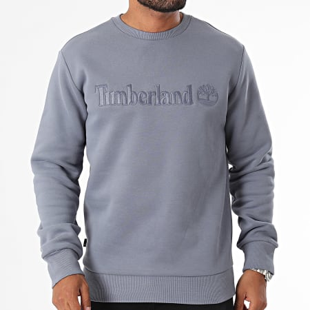 Timberland - Sudadera de cuello redondo A6VG6 Azul