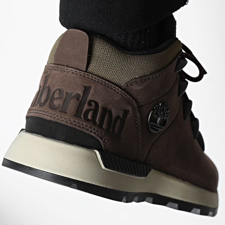 Timberland - Trainers Sprint Trekker Mid Lace A6DQD Donkerbruin Nubuck