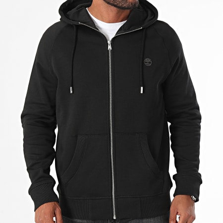 Timberland - A2BNB Sudadera con capucha y cremallera Negro