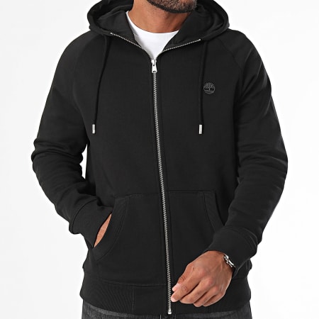 Timberland - A2BNB Sudadera con capucha y cremallera Negro