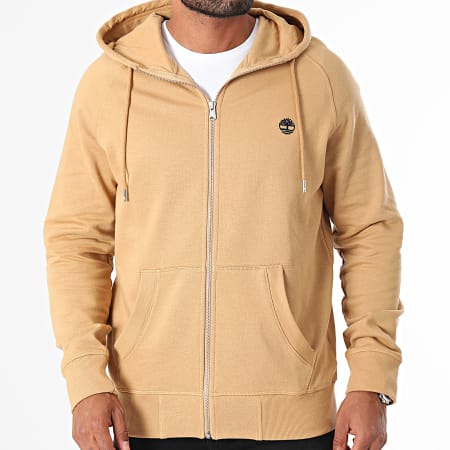 Timberland - A2BNB Cammello Felpa con cappuccio e zip