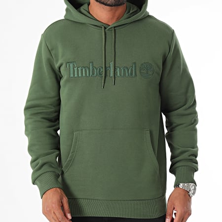 Timberland - Sudadera con capucha Hampthon A6VFJ Verde oscuro