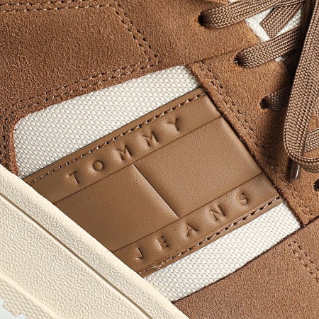 Tommy Jeans - Baskets The Brooklyn Mix Mat 1457 Light Sepia Brown