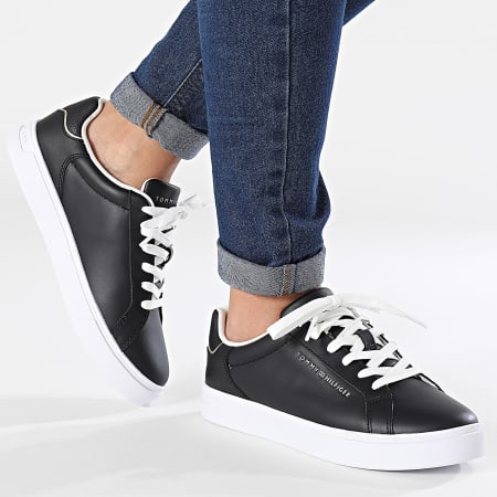 Tommy Hilfiger - Sneakers Essential Court 8000 Nero Donna