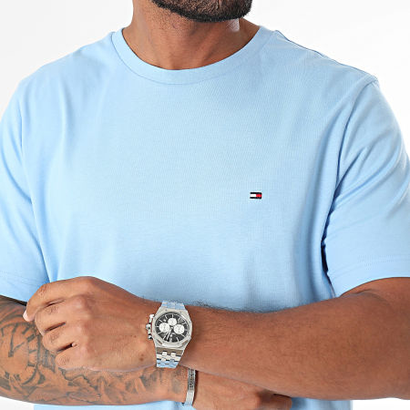 Tommy Hilfiger - Tee Shirt Regular Fit Essential 7267 Azzurro