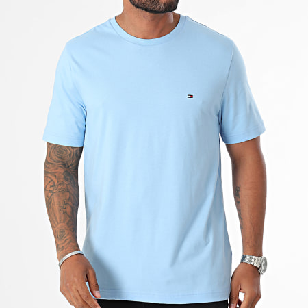 Tommy Hilfiger - Camiseta Regular Fit Essential 7267 Azul Claro