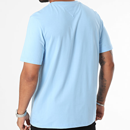 Tommy Hilfiger - Camiseta Regular Fit Essential 7267 Azul Claro