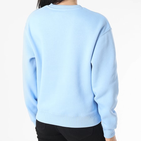 Tommy Hilfiger - Sweat Crewneck Femme Reg Corp Logo 9791 Bleu Clair