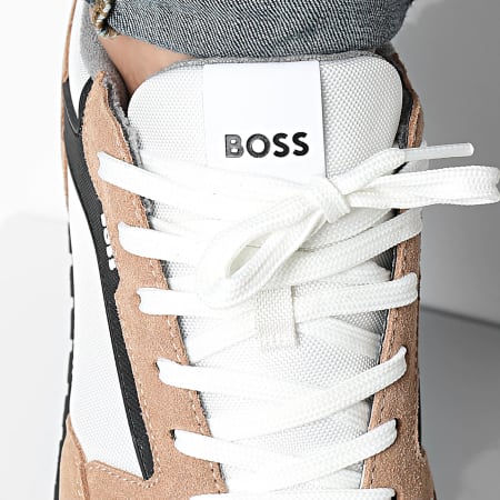 BOSS - Parkour sportschoenen 50523221 Open Beige