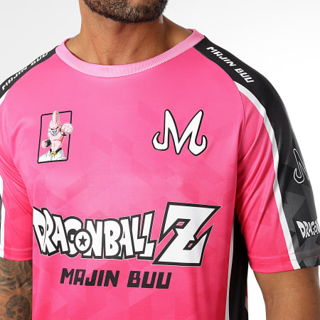 Dragon Ball Z - Maillot Collector Jersey Majin Buu Rose Noir