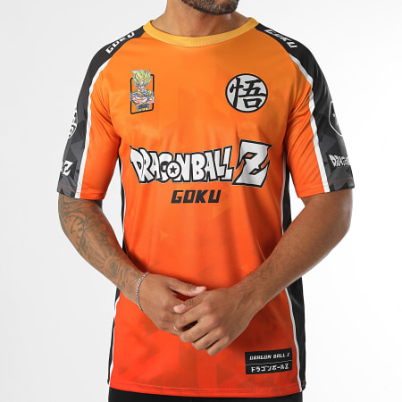 Dragon Ball Z - Maillot Collector Jersey Goku Orange Noir