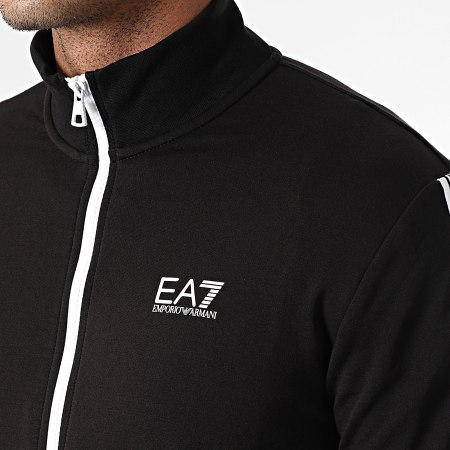 EA7 Emporio Armani - Trainingspak Met Strepen 6DPV56-PJLIZ Zwart