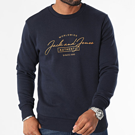 Jack And Jones - Felpa girocollo - Navy