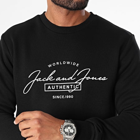 Jack And Jones - Ferris Sudadera cuello redondo Negro