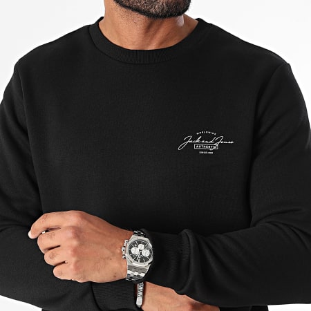 Jack And Jones - Ferris Sudadera cuello redondo Negro