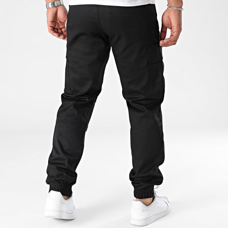 Jack And Jones - Pantaloni cargo dal taglio ampio - Nero