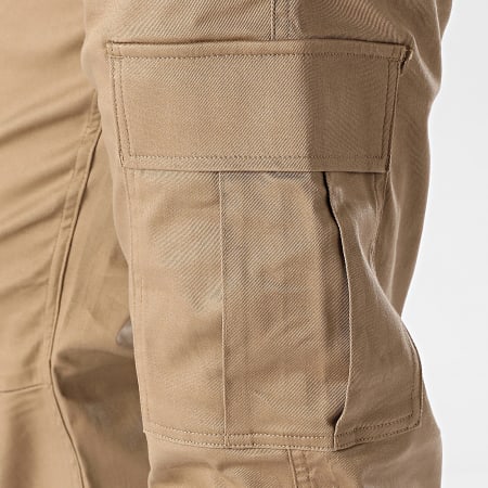 Jack And Jones - Kane Roupe Loose Fit Cargo Broek Donker Beige