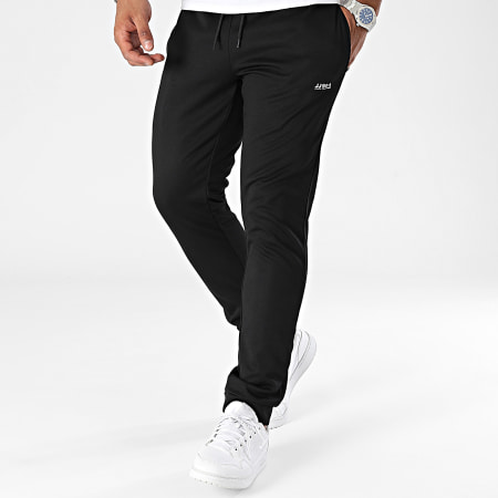 Jack And Jones - Pantaloni da jogging di base in twill nero