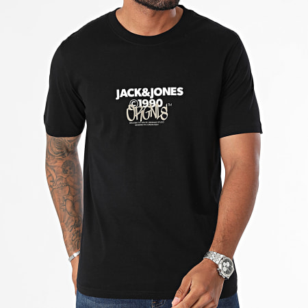 Jack And Jones - Lot De 3 Tee Shirts Bushwick Blanc Noir Vert Clair