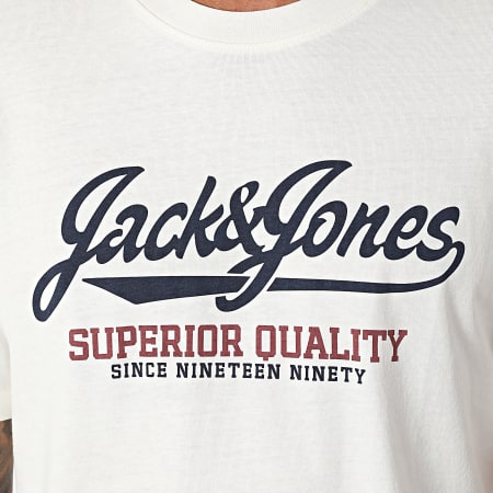 Jack And Jones - Lote De 2 Camisetas Hudson Beige Claro Burdeos