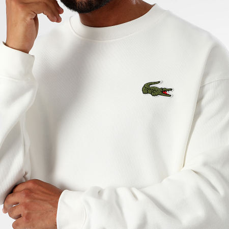 Logo lacoste blanc top