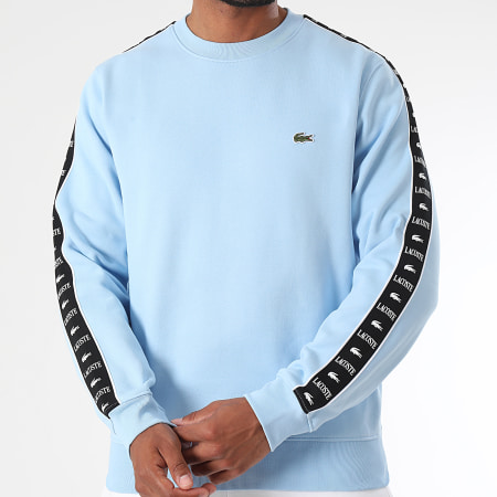 Lacoste sweat bleu clearance
